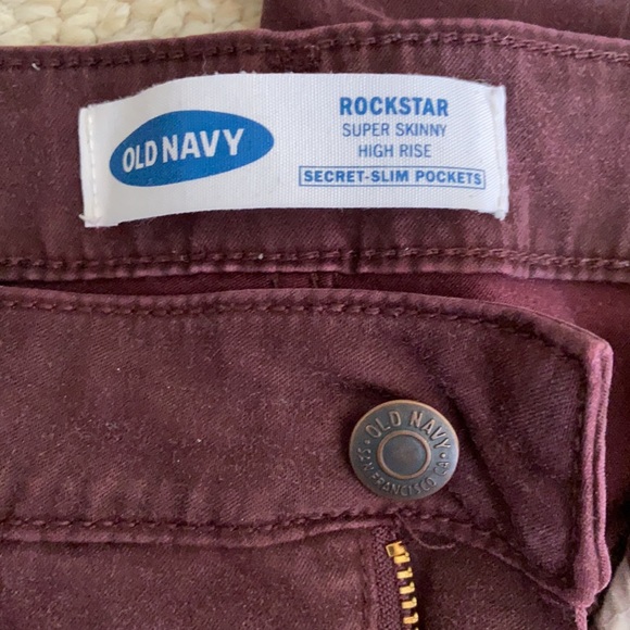 Maroon jeans - Picture 3 of 3